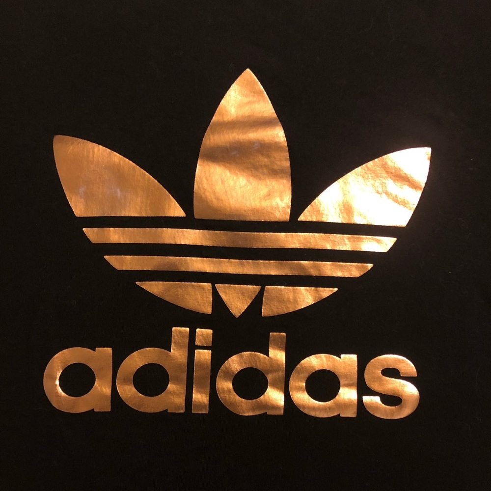 Rose Gold Adidas T-Shirt